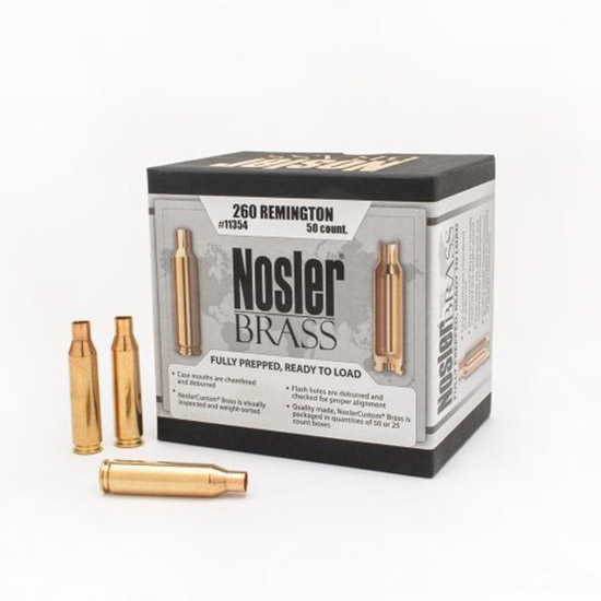 NOS BRASS 260REM 50/2  - Reloading